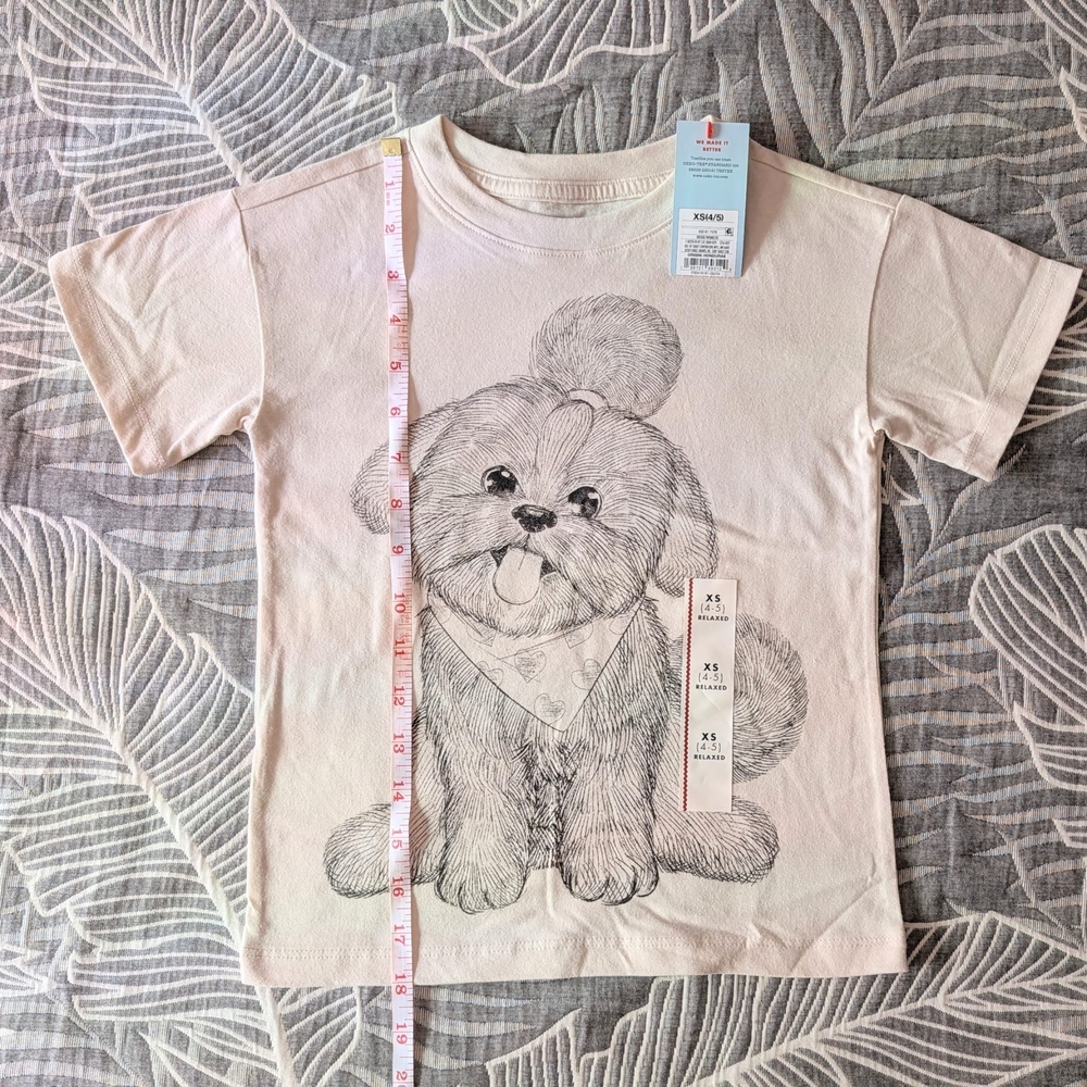 🎁FREE Cat & Jack Unisex Girl Boy T-Shirt with Puppy Design